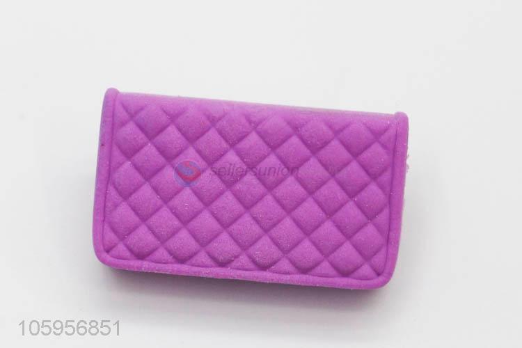 Manufacturer direct supply handbag shaped eraser for girl