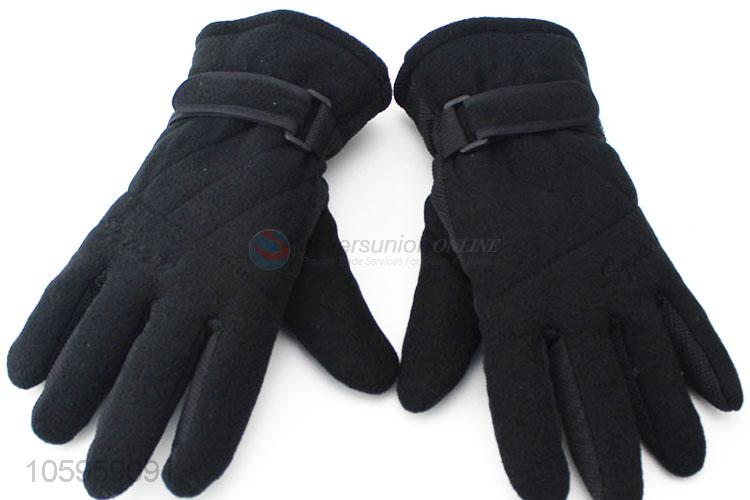 Best price polar fleece windproof unisex warmth bike bicycle glove