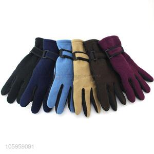 Best price polar fleece windproof unisex warmth bike bicycle glove