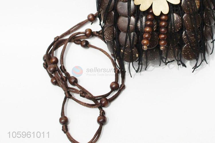 Fashion Style Flower Accessories Beads Messenger Bag