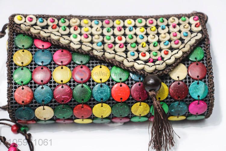 Good Sale Beads Tassel Messenger Bag For Ladies
