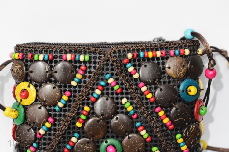 Best Quality Colorful Beads Messenger Bag Handmade Bag