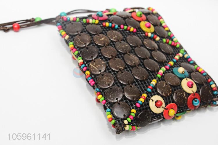 Best Quality Colorful Beads Messenger Bag Handmade Bag