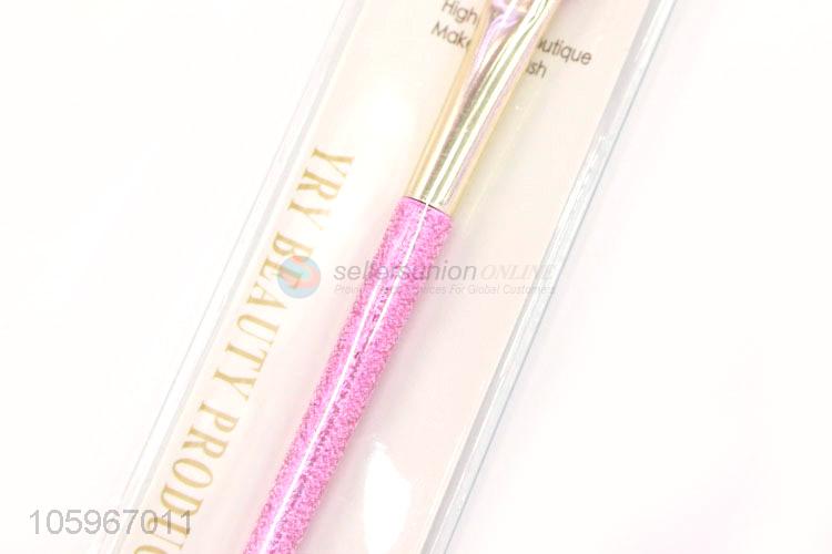 Hot selling eye shadow brush makeup brush with plastic handle