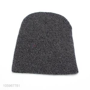 Cheap and good quality solid color winter warm <em>knit</em> <em>hat</em>