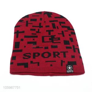 Direct price sport winter plus velvet knitted hat warm cap