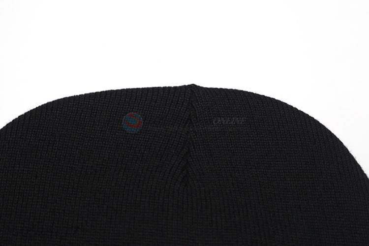 High sales winter knitted hat  plus velvet thick warm cap