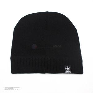 High sales winter knitted hat  plus velvet thick warm cap