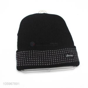 Popular knitted beanie cap fashion winter warm hat