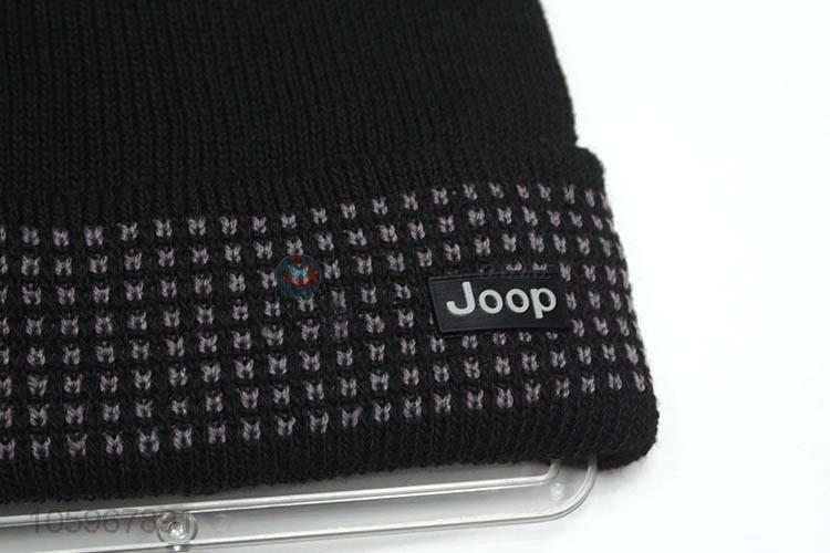 Popular knitted beanie cap fashion winter warm hat