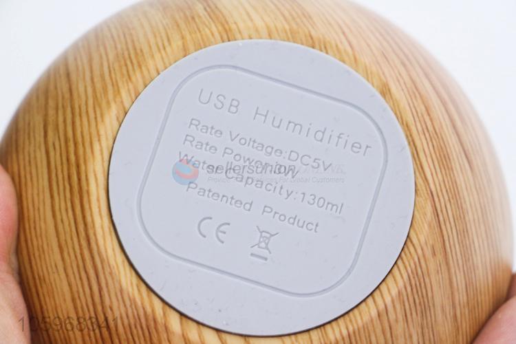 OEM factory small wood grain ultrasonic usb air humidifier