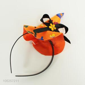 Promotipnal price Halloween decoration hat shape hair hoop hair clasp