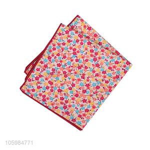 New style delicate floral print pocket square/<em>handkerchief</em>