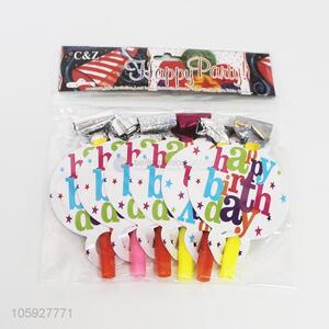 Suitable Price 6pc Kid Birthday Party Whistle Blowing Dragon
