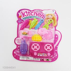 Professional supplier kids plastic kitchen <em>cooking</em> set <em>toys</em>