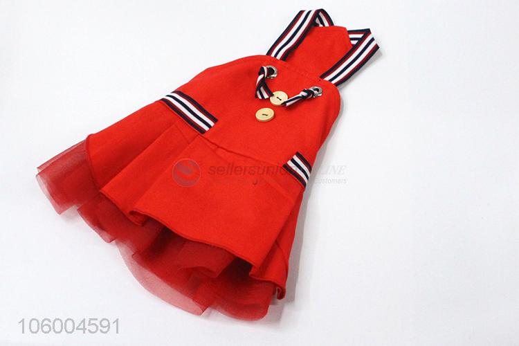 Hot sell beautiful summer pet dog clothes dresses