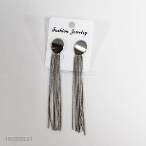 Best selling fashion women chain tassels earstuds earrings