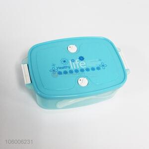 Hot selling colorful transparent plastic lunch box