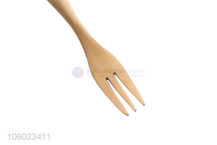 High Quality Non-Toxic Wooden Fork For Children