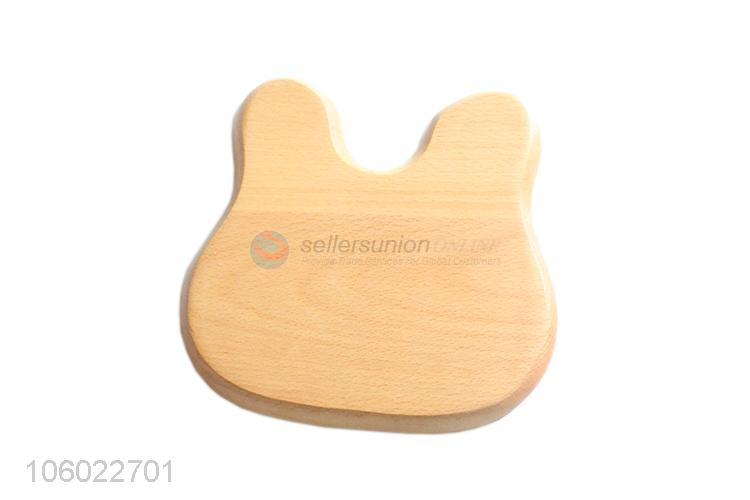 Cute Design Wooden Baby Plate Dinner Plate