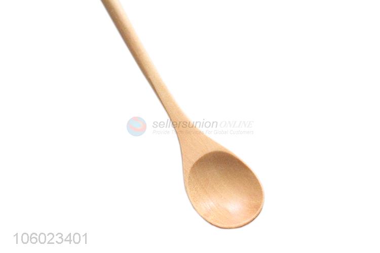 New Arrival Wooden Dipper Long Handle Coffee Spoon