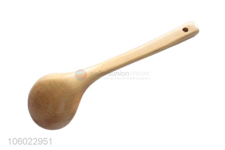 New Arrival Long Handle Oil Spoon Wooden Oil Dipper