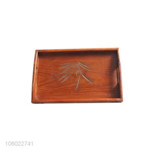 Wholesale Wooden Service Tray Rectangle <em>Salver</em>