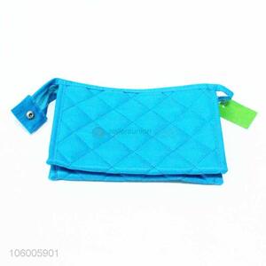 Fashion PU Leather Organizer Cosmetic Bag with Zipper