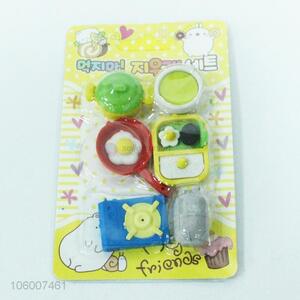 Promotional Cute 3D Eraser Set for Kids