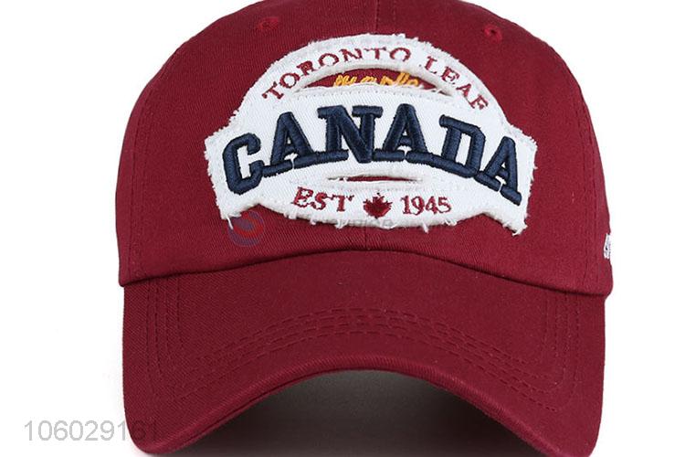 China Wholesale Sun Peaked Hat Baseball Cap