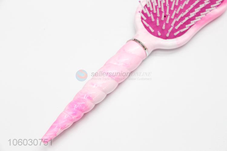 Lovely Design Plastic Massage Hair Brush Fashion Comb