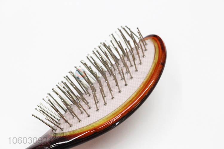 Popular Ladies Plastic Hair Brush Colorful Hair Comb