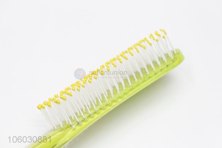 Unique Design Curved Comb Plastic Massage Hair Brush