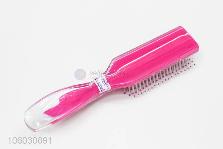 Simple Style Plastic Massage Hair Brush Hair Comb