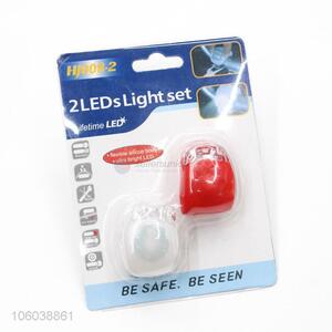 New Style Button Cell Bicycle Light 2 LED Light Set