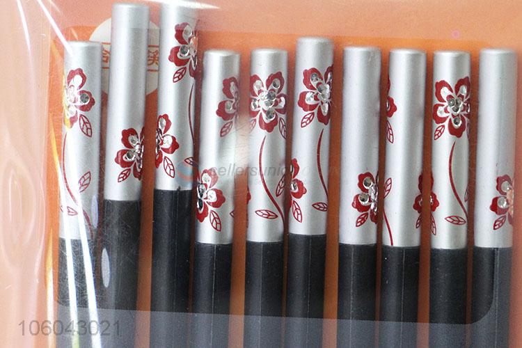 Good sale personalized custom cheap  reusable alloy chopsticks