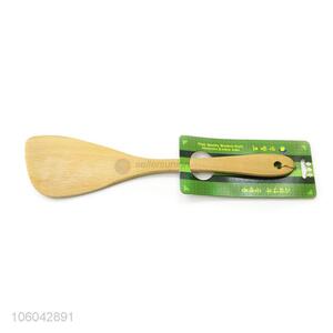 High quality 100% wood kitchen utensils pancake turner wholesale