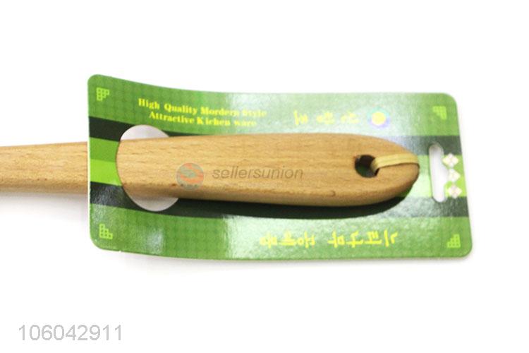 Hot products eco-friendly wooden cooking spoon pancake turner