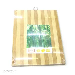 Wholesale price handheld 100% natural bamboo chopping board