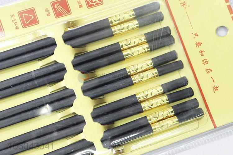 Direct sale personalized custom cheap  reusable alloy chopsticks