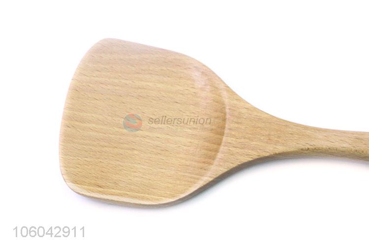 Hot products eco-friendly wooden cooking spoon pancake turner