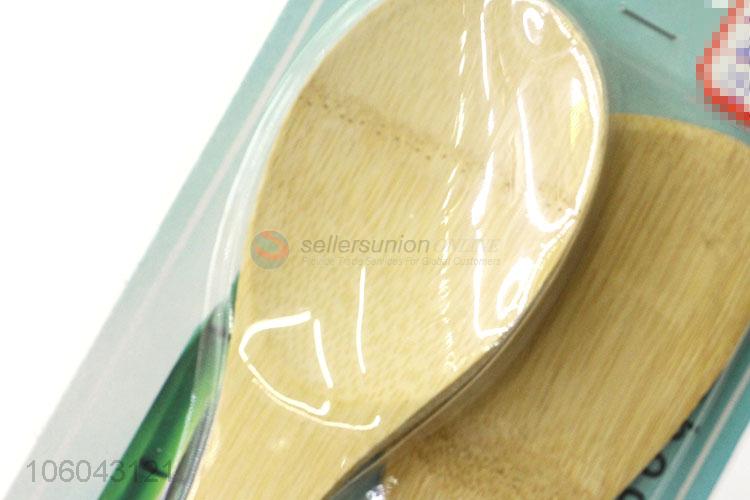 China factory 100% bamboo kitchen utensils pancake turner set