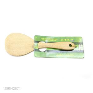 Hot sale household <em>healthy</em> cooking tool wooden meal spoon