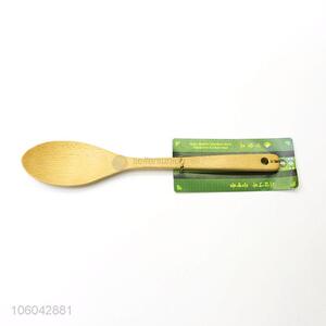 Factory price bulk wooden rice serving spoon meal spoon