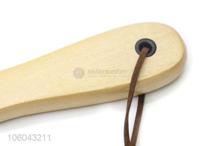 New products horse hair wooden shoe brush cleaning brush