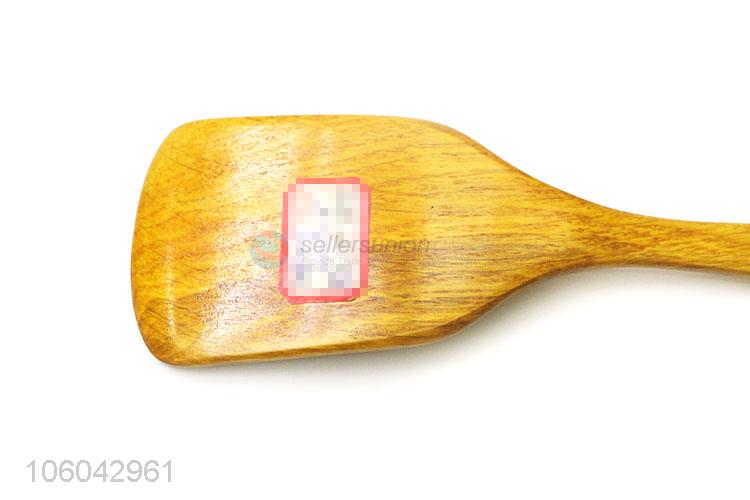 Hot selling eco-friendly wooden cooking spoon pancake turner