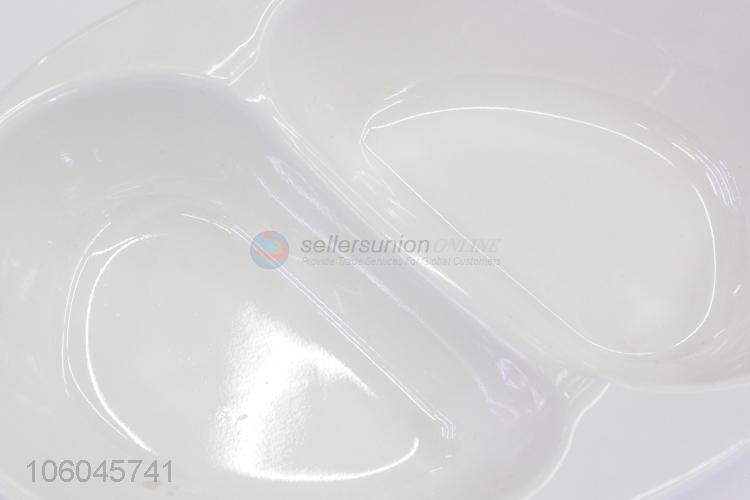 Superior quality melamine seasoning dish with saucer