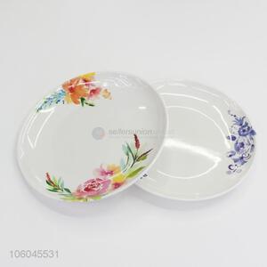 Wholesale beautiful generous melamine dinnerware plate