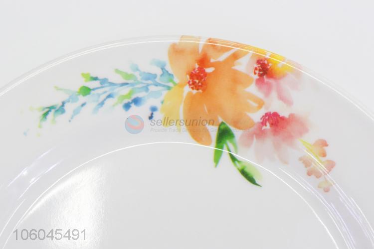 Wholesale beauty melamine plate dish for restaurant