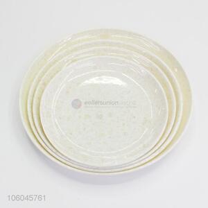 Custom design full print homeware melamine food plate